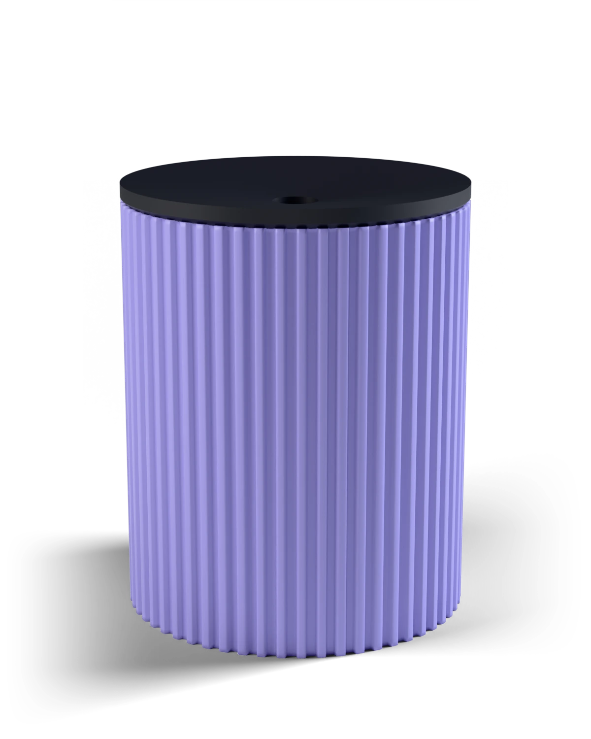 cadou Aschenbecher FLIEDER mit Deckel Charcoal