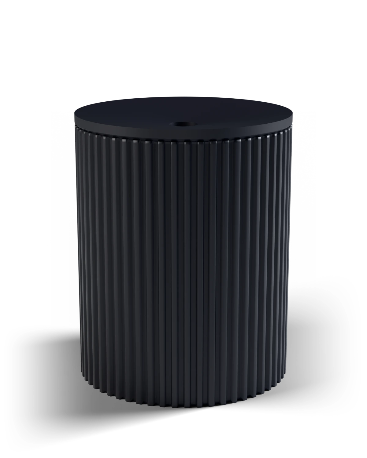 cadou Aschenbecher GRAPHIT mit Deckel Charcoal