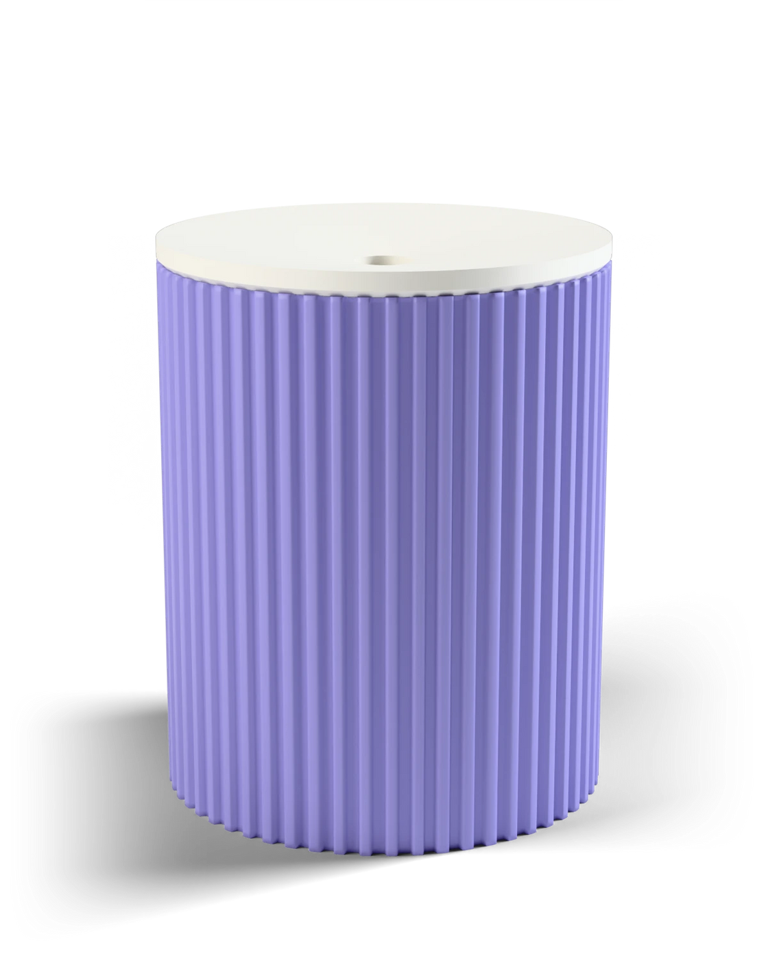 cadou Aschenbecher FLIEDER mit Deckel Creme