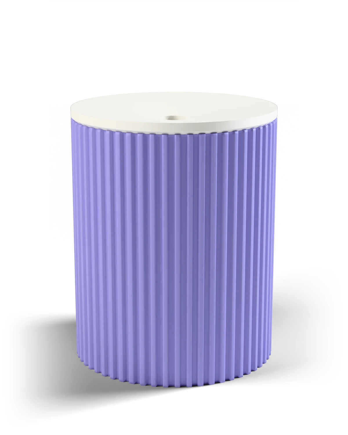 cadou Aschenbecher FLIEDER mit Deckel Creme